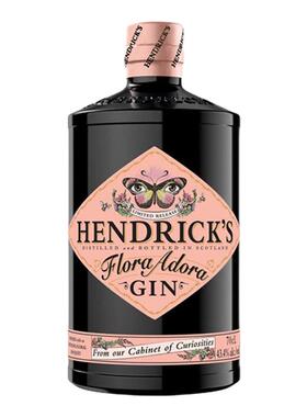 亨利爵士花卉Hendrick'S艾多拉花神金酒杜松子酒醇厚顺滑700ml