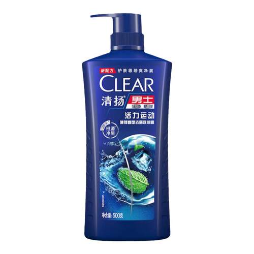 清扬洗发水去屑薄荷香