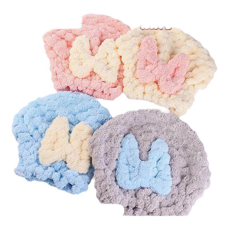 洁丽雅干发帽超强吸水速干2025新款可爱擦头免吹包头巾干发巾浴帽