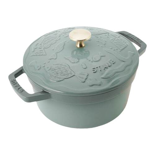 staub大师联名珐琅铸铁锅