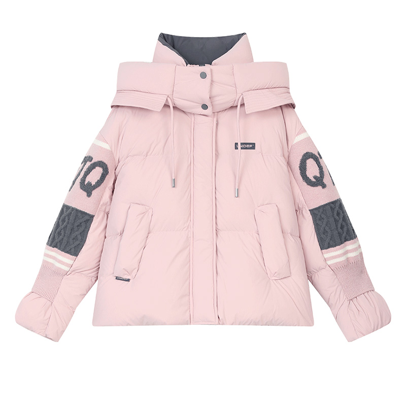 妖精的口袋【粉色泡芙】羽绒服