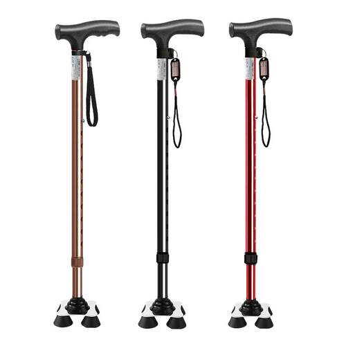 元气地带四脚老人拐杖