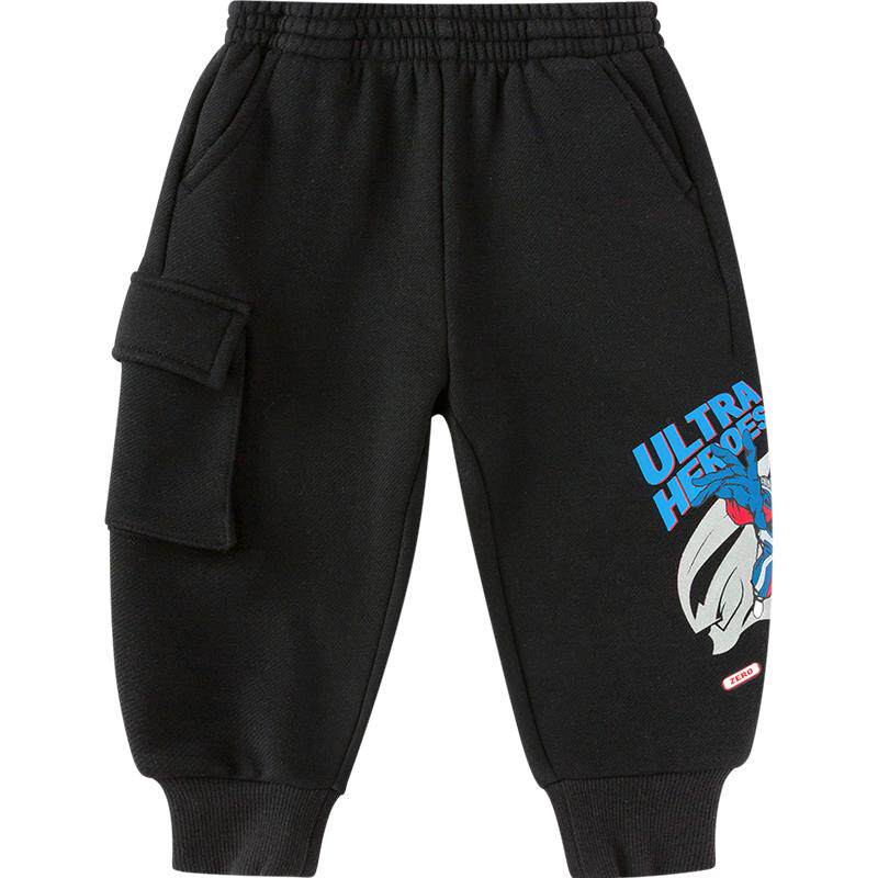 【奥特曼IP商场同款】巴拉巴拉男童运动裤中大童加绒裤子儿童冬装,童装/婴儿装/亲子装,裤子,淘宝优惠券,粉丝福利购,淘宝优惠卷