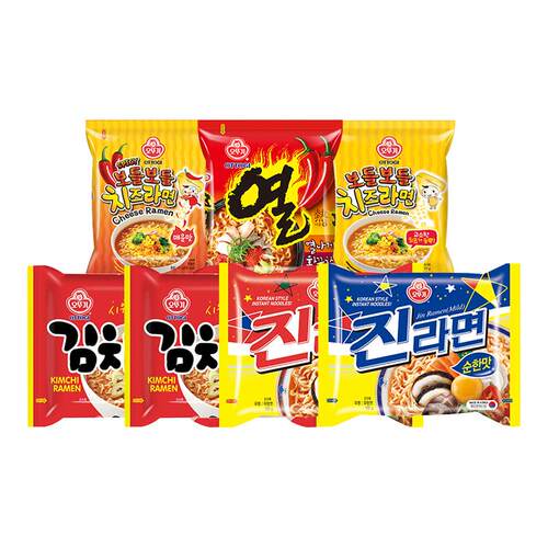 韩国进口不倒翁火热拉面热辣来袭