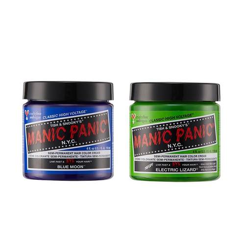 mp染发膏斑蓝蜥蜴绿纯植物无刺激