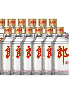 郎酒经典小郎酒歪嘴郎兼香型小瓶装100ml*12瓶纯粮口粮白酒推荐