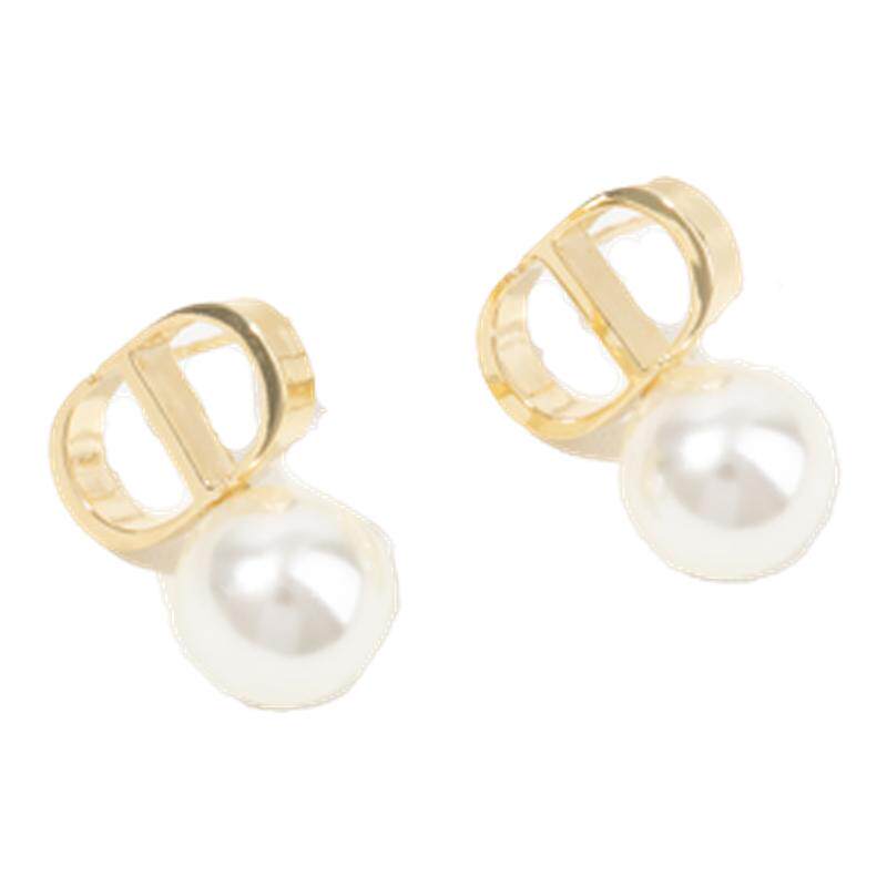 三福复古简约人造珍珠耳钉一对 气质时尚易搭配耳环耳饰817727 - 百亿补贴品牌优选出品
