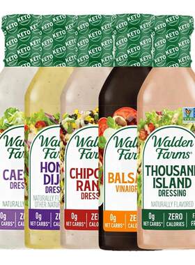 美国WaldenFarms水果蔬菜沙拉酱
