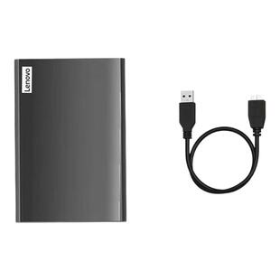 联想lenovo金属500G/1TB移动硬盘1000G电脑笔记本外接硬盘盒加