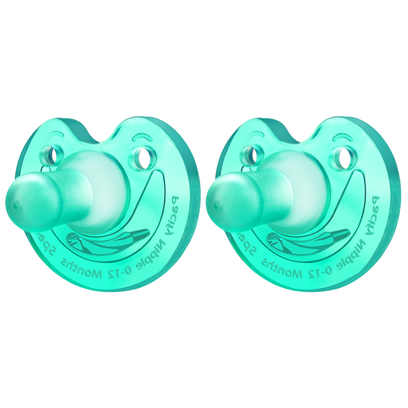 婴儿安抚奶嘴0到6个月防胀气龅牙