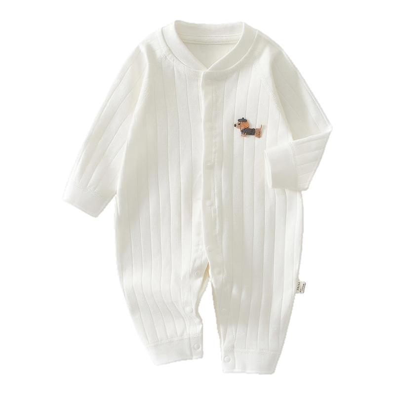 婴儿春秋连体衣宝宝爬服