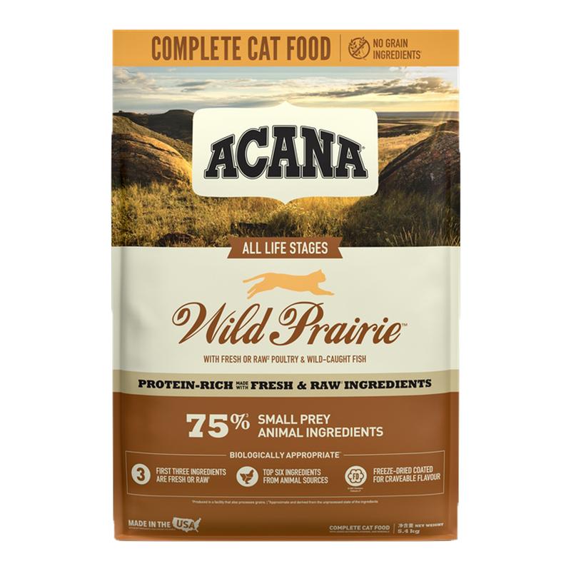 【百亿补贴】ACANA爱肯拿农场盛宴鸡肉幼猫成猫进口猫粮5.4kg*2