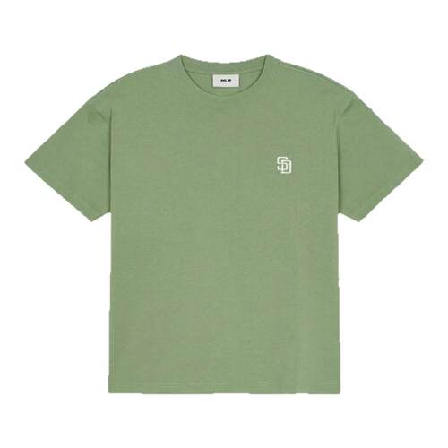 MLB夏季纯棉黑色情侣半袖