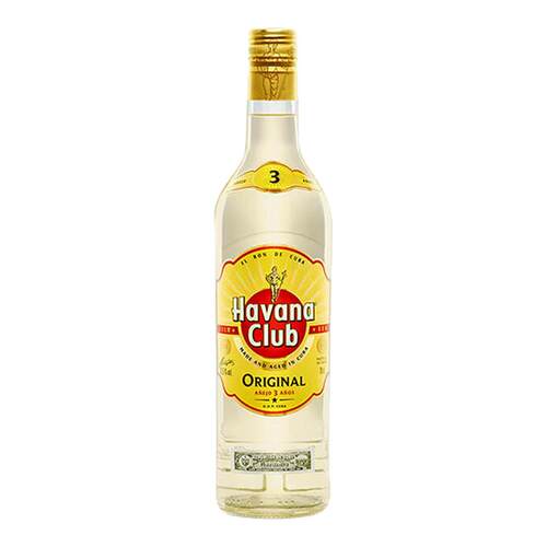 Havana Club/哈瓦那俱乐部朗姆酒3年莫吉托自由古巴经典调酒基酒