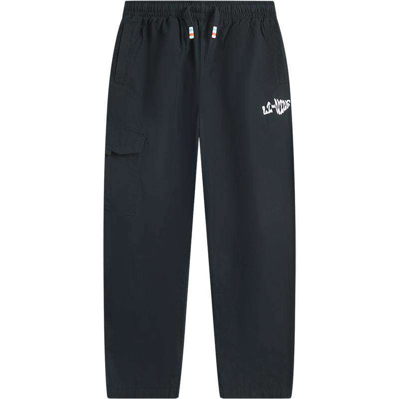 李宁童装休闲裤男大童运动生活系列长裤青少年宽松秋冬直筒童装