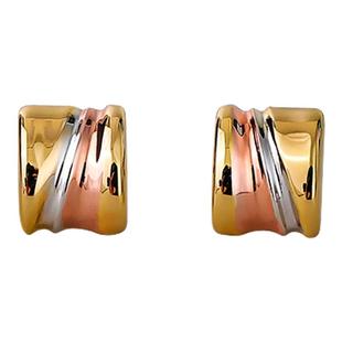 白岚三色丹岩耳钉925银耳环耳饰精致小巧独特气质百搭饰品ED4822