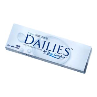 爱尔康视康水润天天抛30片隐形眼镜透明日抛多高含水透氧