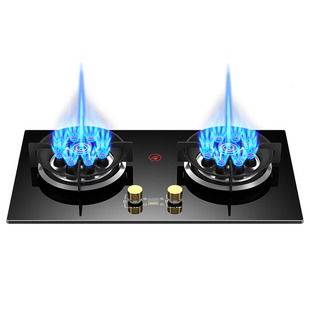 櫻花煤氣灶家用雙灶天然氣嵌入式 煤氣爐猛火節能 燃氣灶液化氣臺式