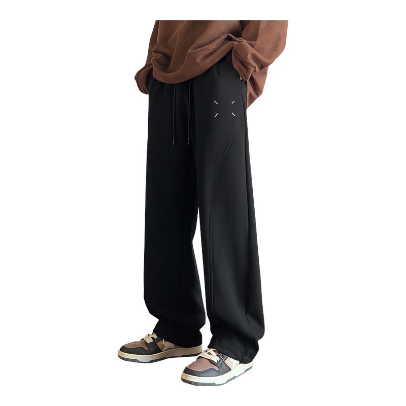 吉普长裤宽松直筒基础大众休闲裤