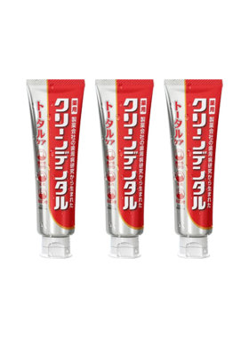 第一三共CleanDental小红管牙膏100g3支护龈含氟牙周专研孕妇可用