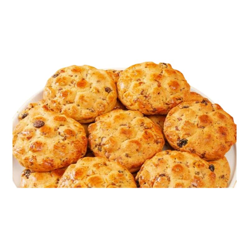 红枣核桃曲奇孕妇吃的酥软健康营养代餐粗粮糕点饼干孕期专用零食