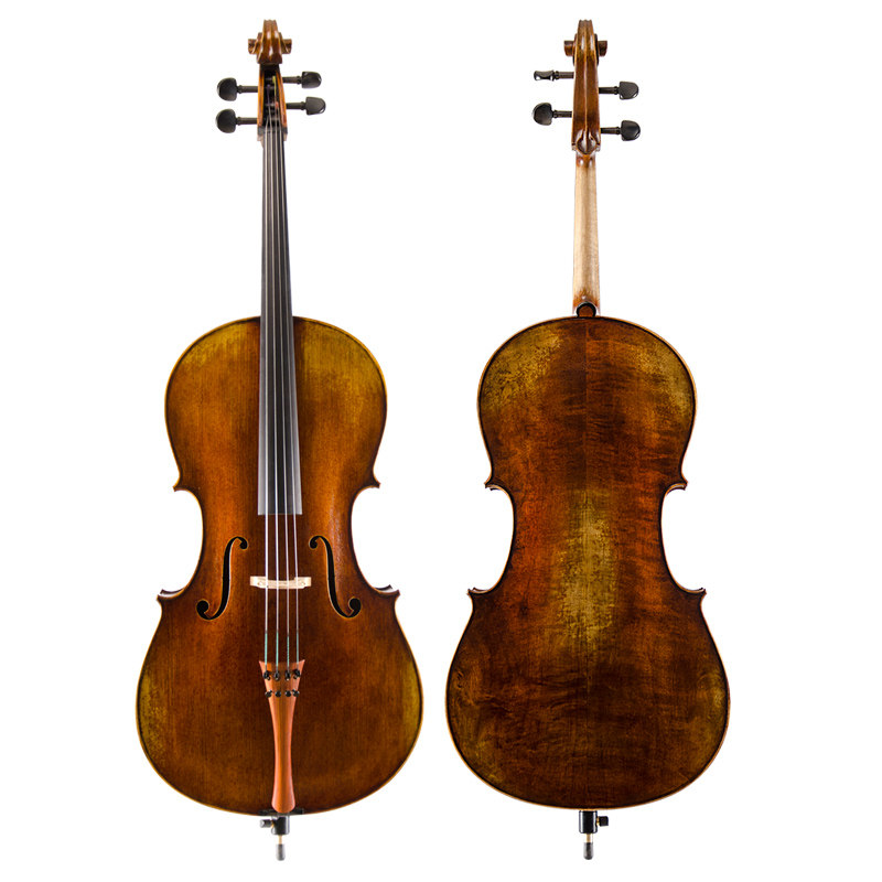 演奏级儿童手工大提琴成人