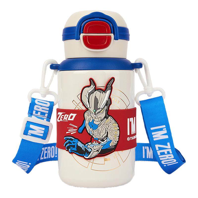 奥特曼IP商场同款巴拉巴拉儿童保温杯男女童吸管直饮口水杯潮酷新,婴童用品,儿童水杯,淘宝优惠券,粉丝福利购,淘宝优惠卷