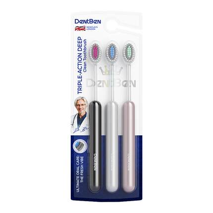 山姆同款牙刷软毛家用成人轻奢山型凸面螺旋刷丝男士专用官方正品