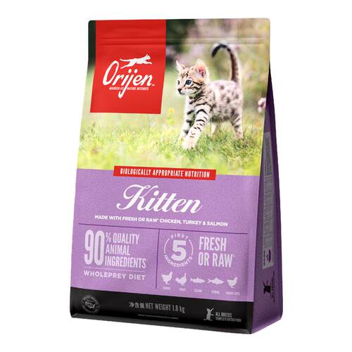 【百亿补贴】Orijen渴望猫粮幼猫专用猫咪鸡肉增肥发腮猫粮