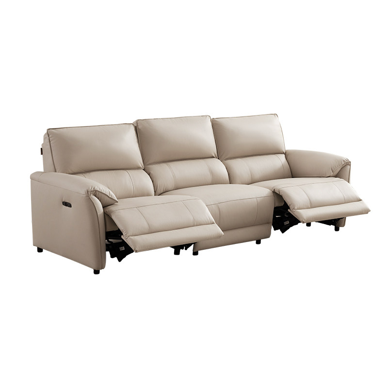 芝华仕头等舱真皮沙发功能伸缩两用沙发床电动调节30328新款2025