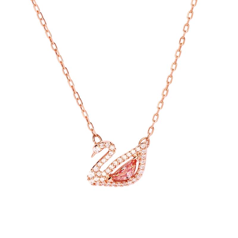 Swarovski/施华洛世奇粉钻天鹅女
