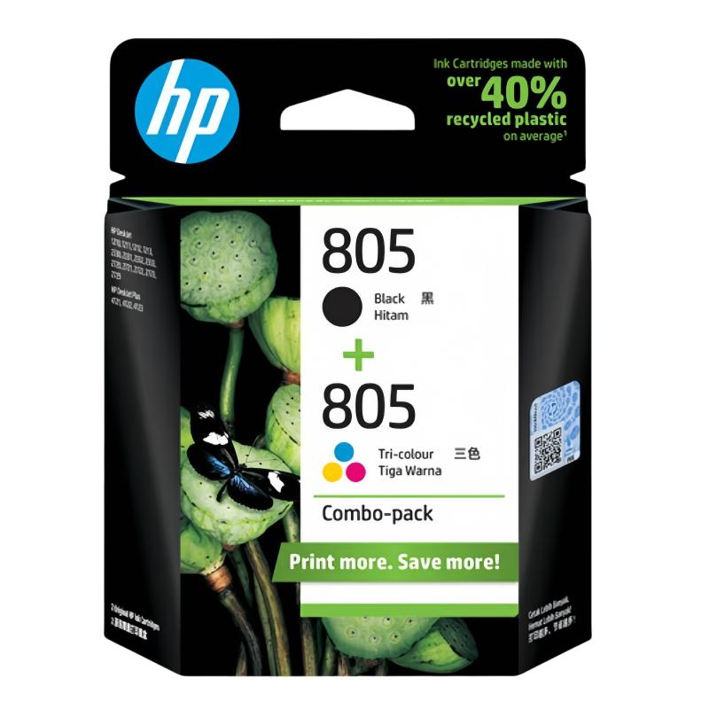 原装hp惠普805XL大容量黑色墨盒