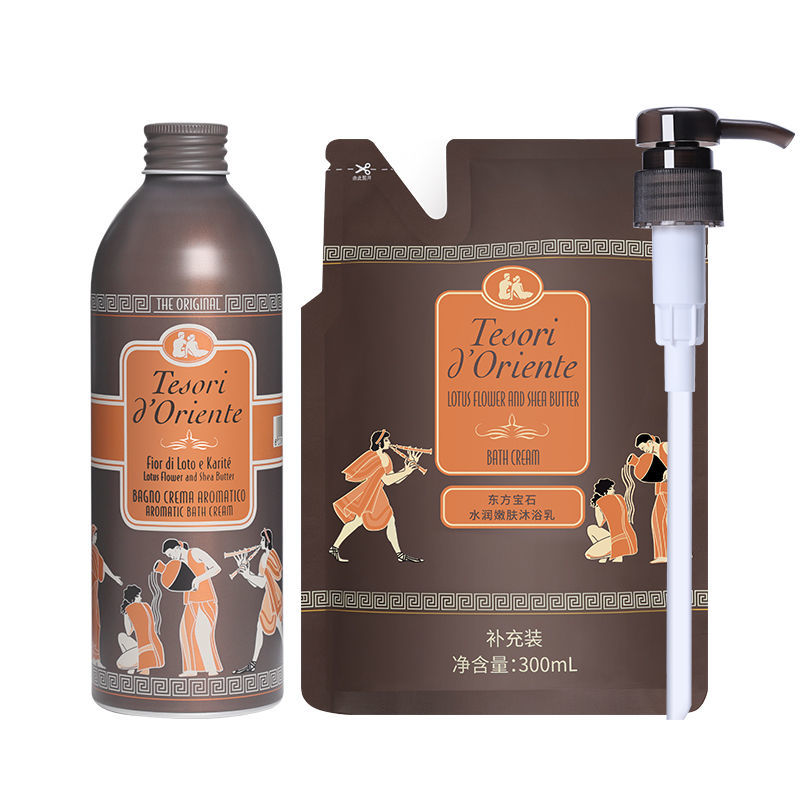 东方宝石水莲花香氛沐浴露800ml