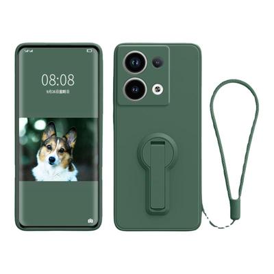 红米note13液态硅胶支架手机壳