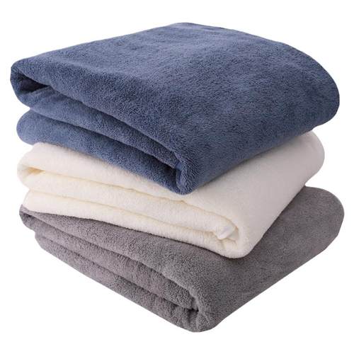 2024年新款大浴巾家用成人吸水速干三件套情侣洗澡大毛巾不掉毛