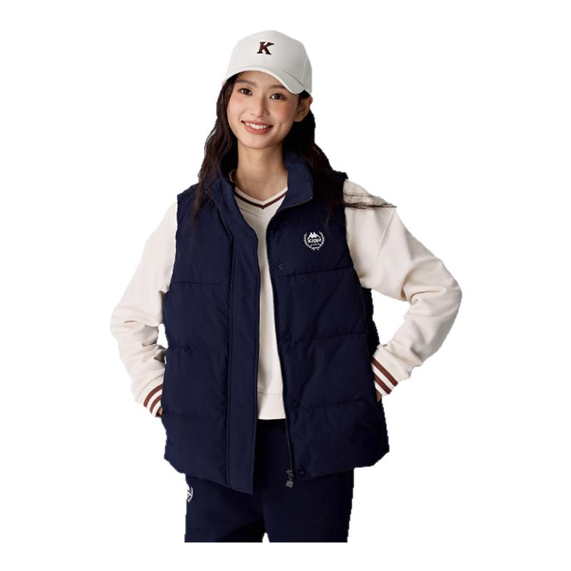 Kappa卡帕羽绒马甲保暖