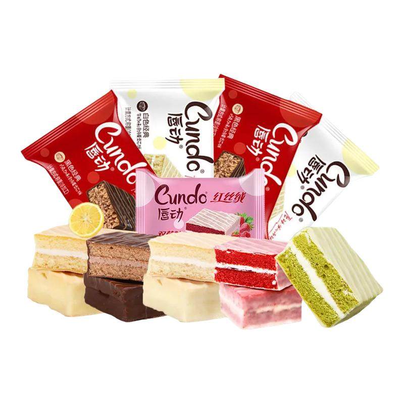 唇动红丝绒草莓蛋糕巧克力涂层夹心蛋糕营养早餐充饥零食解馋糕点,零食/坚果/特产,传统西式糕点,淘宝优惠券,粉丝福利购,淘宝优惠卷