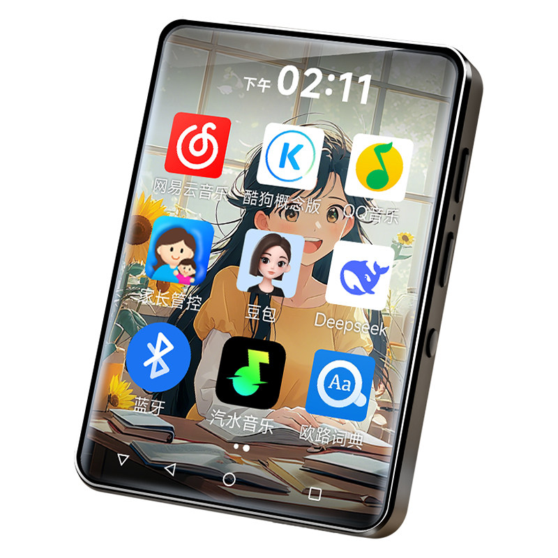 famue mp3随身听学生版mp4英语听力专用高中生wifi听