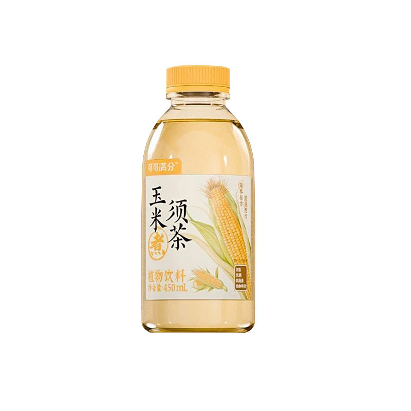 可可满分玉米须茶中式茶饮独立包装清凉解渴腻植物饮料450ml*5瓶,茶,玉米须茶,淘宝优惠券,粉丝福利购,淘宝优惠卷