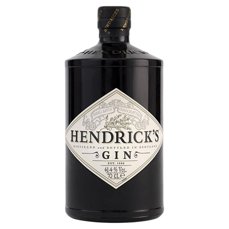 Hendrick's亨利爵士金酒1000ML英国进口洋酒调鸡尾酒基酒杜松子酒