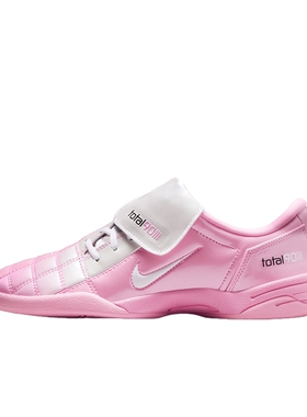 Nike耐克女鞋Total 90粉色低帮运动鞋薄底鞋复古足球鞋IO2389-600