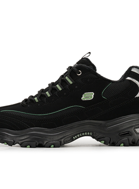 斯凯奇加绒男鞋冬季熊猫鞋二棉老爹鞋运动鞋男士休闲鞋新款棉鞋子