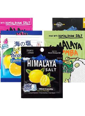 大马碧富牌海盐咸柠檬糖薄荷糖himalaya马来西亚咸柠润喉糖果零食