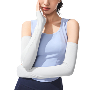 蕉下冰袖女凉感防晒袖套开车焦下冰丝防紫外线户外骑行防晒手套