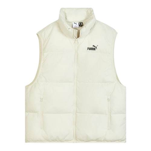 PUMA彪马冬季新款男女保暖防风防泼水休闲运动羽绒背心 693533-87