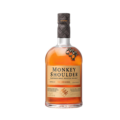 MonkeyShoulder三只猴子1000ML苏格兰纯麦威士忌海外进口洋酒正品