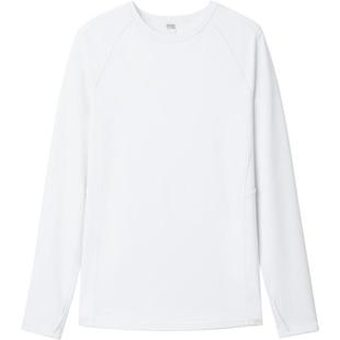 蕉下女士高弹记忆棉T恤透气速干加长防走光宽松圆领长袖 上衣CT020