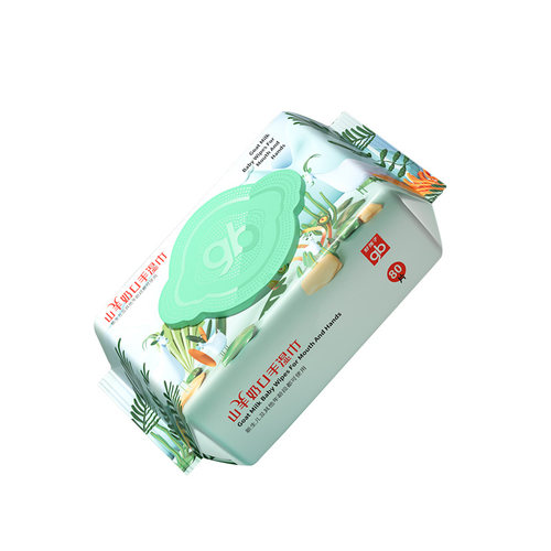 好孩子新生儿亲肤山羊奶手口湿巾