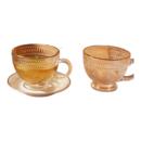 大容量玻璃杯早餐杯透明泡茶杯含盖勺高颜值家用燕麦杯牛奶果汁杯