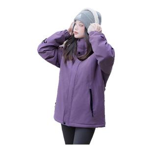 骆驼女装 秋冬户外防风防水外套加绒加厚保暖百搭棉衣 棉服2025新款